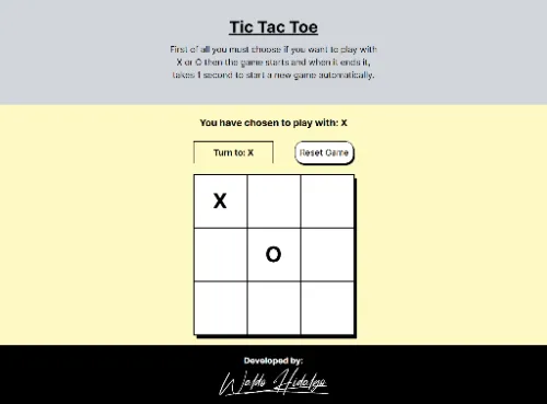 tic tac toe